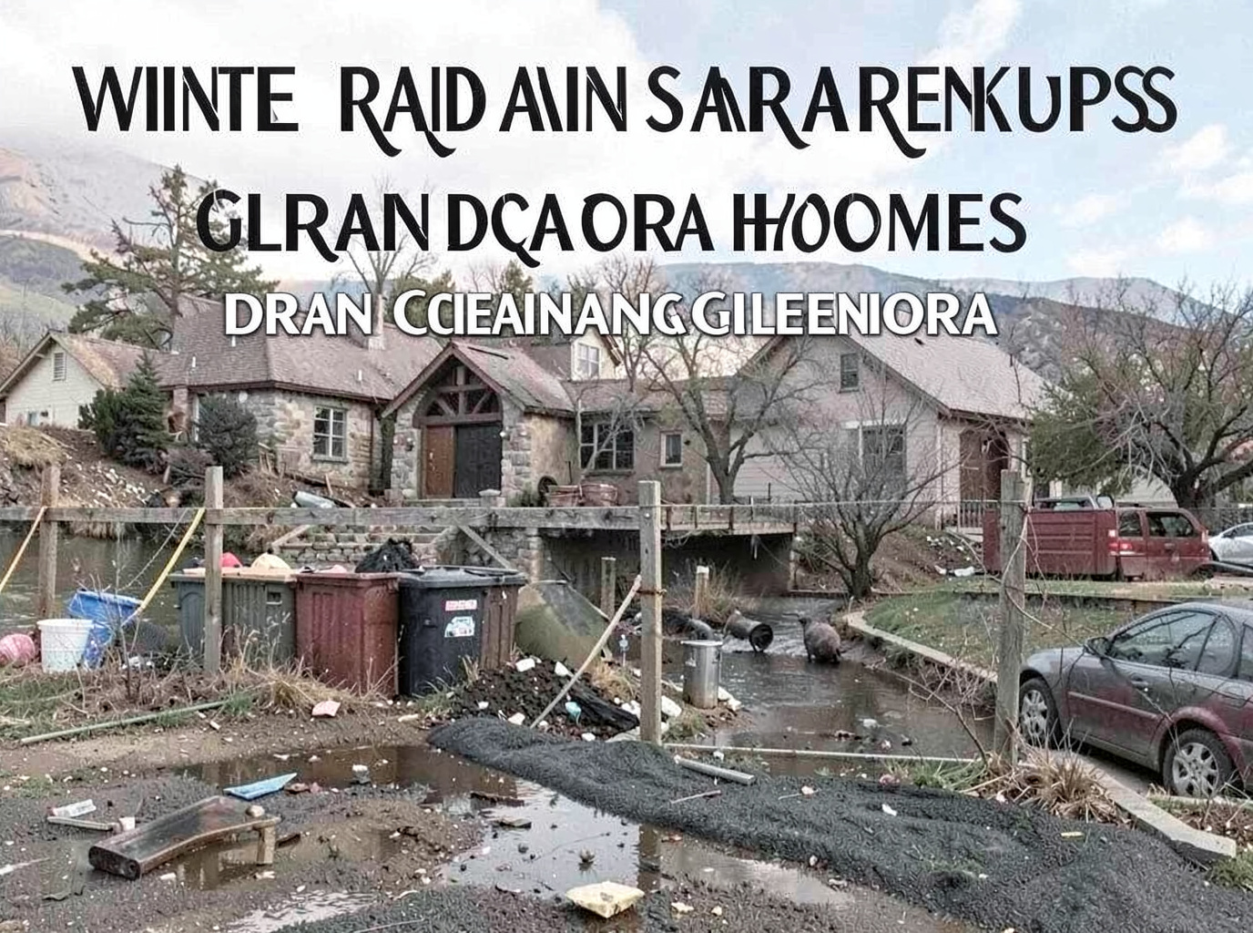 Winter Rains and Drain Backups in Glendora Homes